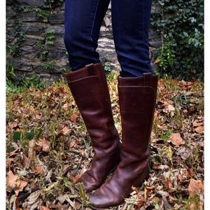 EUC Frye Paige Leather Riding Boots